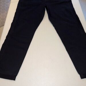 Old‎ Navy Pants Size 14 Black Straight Chino NWT Classic